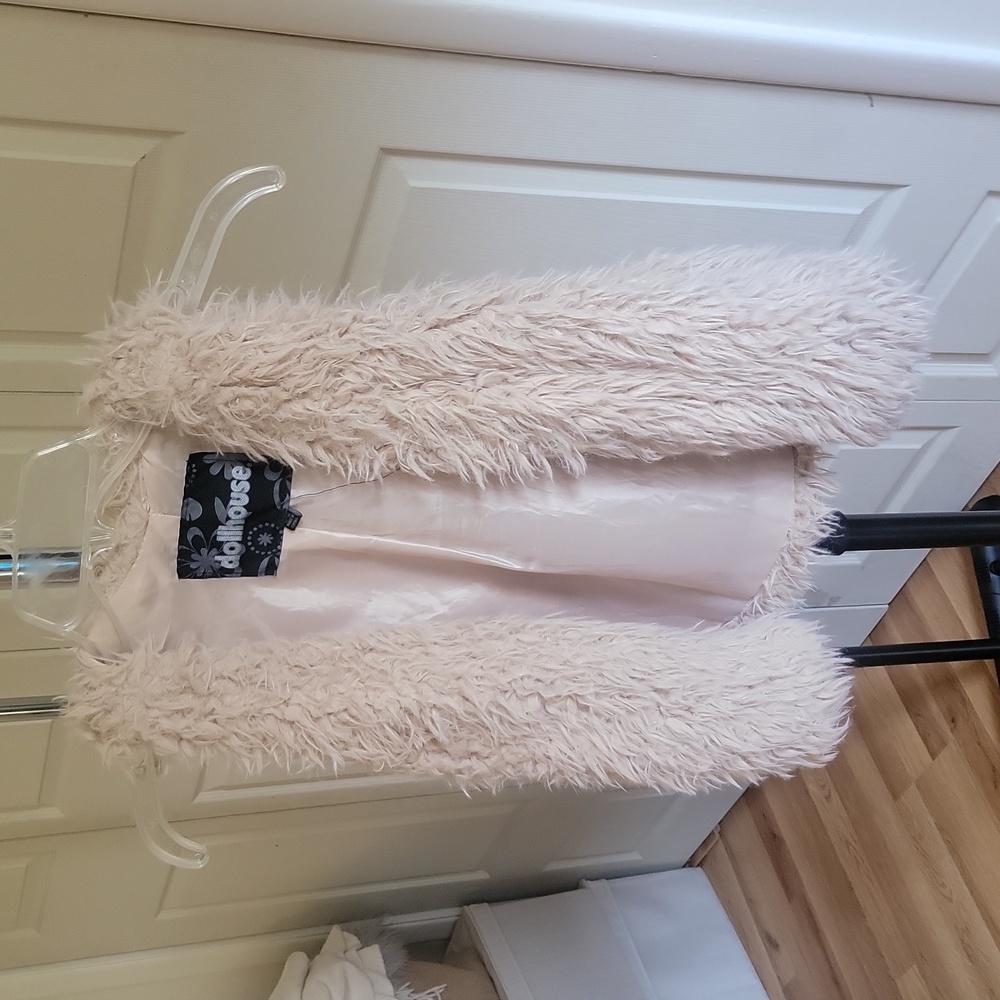 Faux Fir Vest